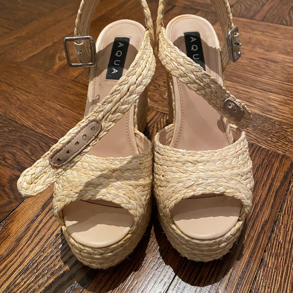 Aqua Espadrilles